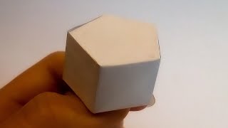 Jak zrobić graniastosłup pięciokątny z papieruHow to make a pentagonal prism out of paper [upl. by Smalley605]