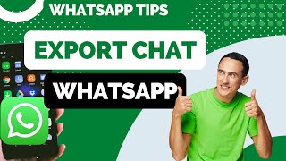 How to Export WhatsApp Chat History to PC [upl. by Evelina862]