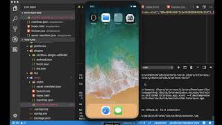 Apache Cordova  Hello World from Android and iOS [upl. by Ramedlaw]