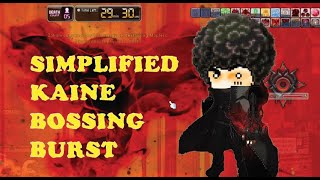 MapleStory Kain Bossing Guide  Simplified 4 Step Guide  Kain down Chaos Zakum in 10 Second [upl. by Nuawed365]