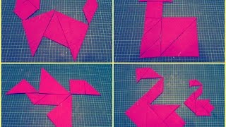 Como hacer un Tangram  DIY [upl. by Kalb]