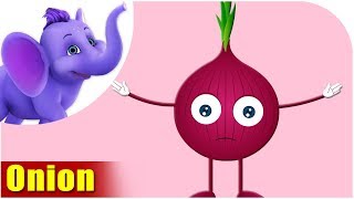 Onion  Vegetable Rhyme [upl. by Nomi]