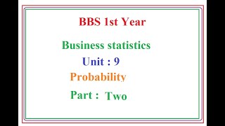 BBS 1st Year  Business Statistics [upl. by Deina381]