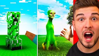 MINECRAFT vs REAL LIFE CHALLENGE [upl. by Nicholle]