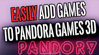 EASY Adding games to Pandora Games 3D  9H  Goldensky G6  PANDORY [upl. by Ndnarb]