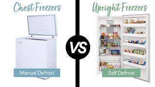 Chest Freezer vs Upright Freezer [upl. by Tally]