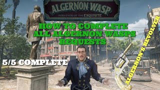 How To Complete All Algernon Wasps Herb Quests In Red Dead Redemption 2 Requests 15 [upl. by Mongeau]