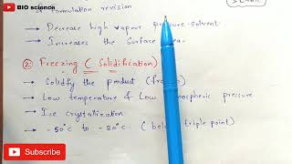 Lyophilization  Freeze drying  Preservation of bacterial culture  Bio science [upl. by Proudman]