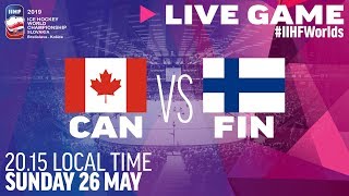 CanadaFinland  Gold Medal Game  Full Game  2019 IIHF Ice Hockey World Championship [upl. by Florin]