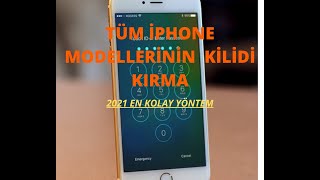 İphone Kilit amp Şifre Kaldırma  Kırma  iCloud suz [upl. by Mirak]