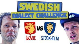 Swedish Dialect Challenge with TheSwedishLad [upl. by Aaronson216]