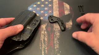 IWB KYDEX Holster Claw Kit Installation  Rounded Gear Concealment Express [upl. by Menides]