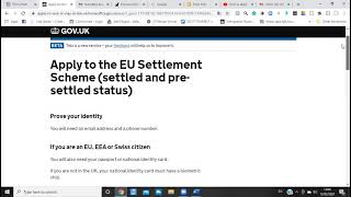 How to switch from Presettled to Settled status under the EU Settlement scheme [upl. by Atiuqram]