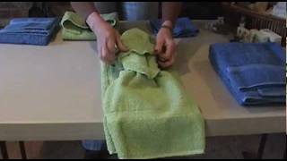 How to Tie Towels to Impress Your Clients [upl. by Aicarg]