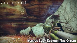 Destiny 2  Lost Sector The Orrery Location Nessus [upl. by Bronnie431]