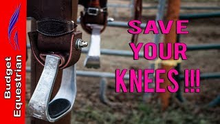 How To Turn The Stirrups Of A Western Saddle Permanently [upl. by Tierza]