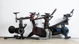 The best smart bikes for Zwift  A fourway group test [upl. by Rambort836]