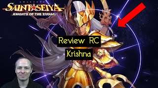 Review RC Krishna  Saint Seiya Awakening [upl. by Anaynek]