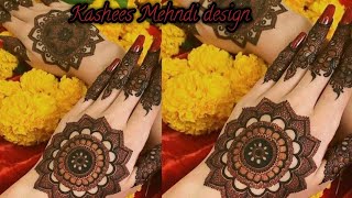 Kashees Mehndi design 2020Kashif aslam inspired Mehndi design  kashees mehndi design [upl. by Consalve19]