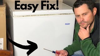 How to Fix a Deep Freezer That Isnt Cooling Easy Fix [upl. by Adnalro270]