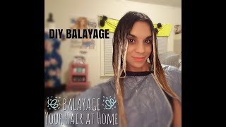 HowTo Balayage Your Hair at Home  Brunette to Blonde  DIY [upl. by Nnayrb]