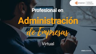 Estudia Administración de Empresas Virtual en UCompensar [upl. by Enomes]