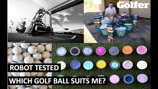 ROBOT TESTED Which golf ball suits me [upl. by Diao]