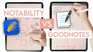 NOTABILITY VS GOODNOTES 5  Best iPad NoteTaking App 2021 [upl. by Siwel826]