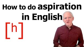 ENGLISH ASPIRATION how to make aspirated and unaspirated sounds [upl. by Lindi981]