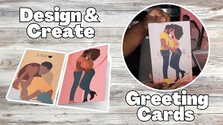 How To Design amp Create Printable Greeting Cards  Beginner Friendly  Using Canva [upl. by Maccarthy]