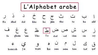 Apprendre lalphabet arabe [upl. by Oirretno478]