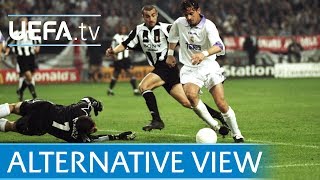 Real Madrid v Juventus Mijatovićs 1998 winner from every angle [upl. by Aronid]