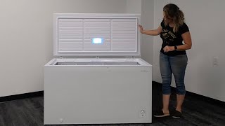 Insignia 14 CuFt Chest Freezer Review [upl. by Pacifa465]