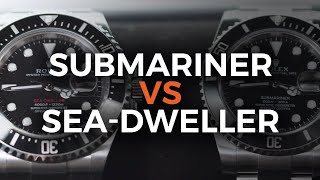 Rolex Submariner vs SeaDweller  A Brief History and Comparison [upl. by Quar357]