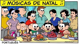 🎅 Maratona de Músicas de Natal 🎼  Turma da Mônica [upl. by Eednim]