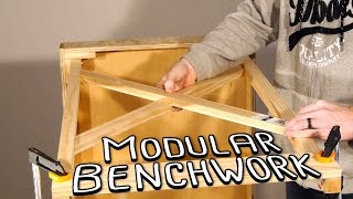 Building a Model Railway  Part 1  Modular Benchwork [upl. by Amarillas]