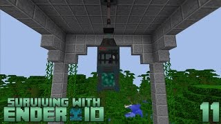 Surviving With Ender IO  E11  Powered Spawner [upl. by Grodin]