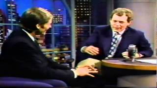 Crispin Glover on Letterman 92 [upl. by Aicylla]