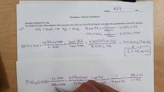 Titration Calculations [upl. by Refotsirhc]