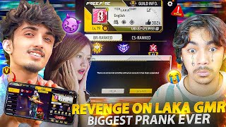 Took Revenge On LakaGamingz 😉 with KUSUMYT 😘 Prank Gone Successful 🔥 [upl. by Mcnair]