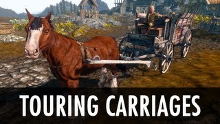 Skyrim Mod Touring Carriages [upl. by Isus]