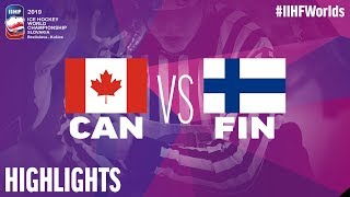 Canada vs Finland  Gold Medal Game  Game Highlights  IIHFWorlds 2019 [upl. by Neile88]