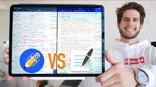 Notability vs Goodnotes 5  The Best iPad Note Taking App 2019  KharmaMedic [upl. by Lebna385]