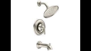 Moen Shower Faucet Install [upl. by Brittni69]