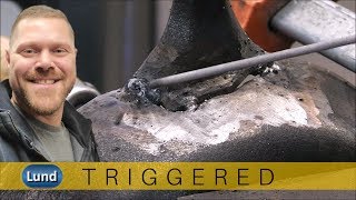 Stick Welding Cast Iron Repair with 6013 [upl. by Lexi]