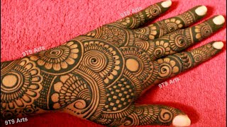 New Stylish Back Hand Mehndi Design for Wedding 2023  Bridal Mehndi Design  Mehandi ka Design [upl. by Birdella]