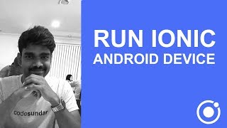 How to run cordova or Ionic apps to android Device or an emulator [upl. by Bellanca]