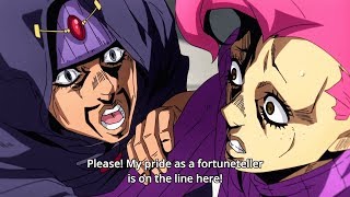 ジョジョ Doppio vs Fortuneteller 1 『HD』 [upl. by Anuahs]