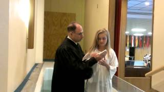 My Prissy girl gets baptized [upl. by Notsla]