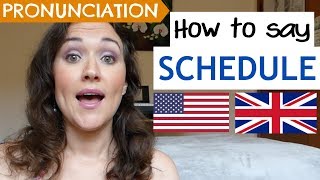 How to Pronounce SCHEDULE US UK amp Australian pronunciation [upl. by Ayifa106]